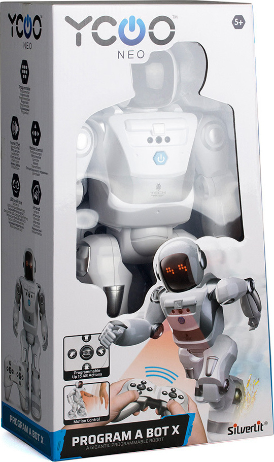 Silverlit - Program A Bot X - Τηλεκατευθυνόμενο Ρομπότ (88071)