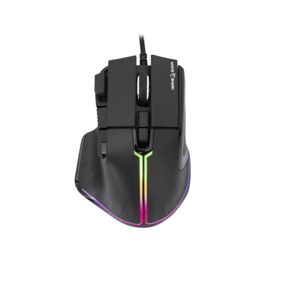 White Shark Gaming Mouse GM-9006 Marrok Black 12000DPI