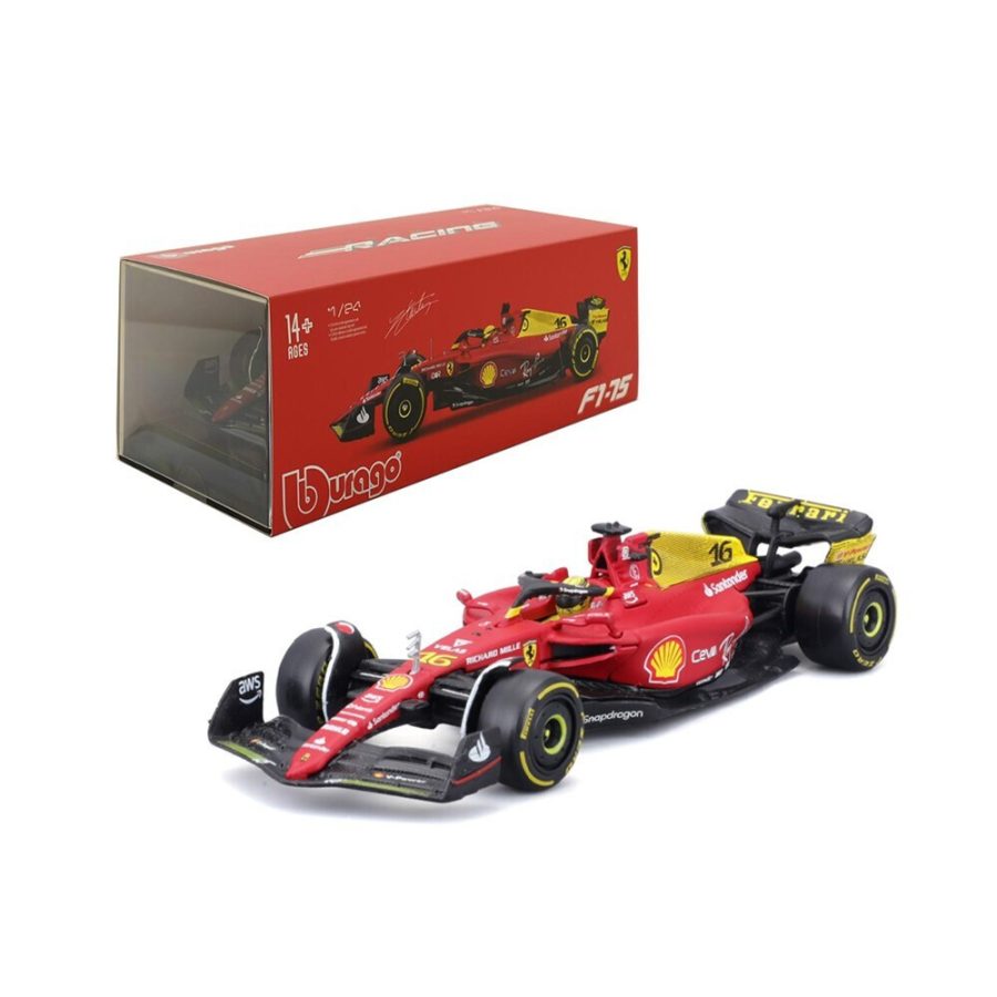 Bburago Ferrari F1-75 - Leclerc (2022) 1/24 (18/26806)