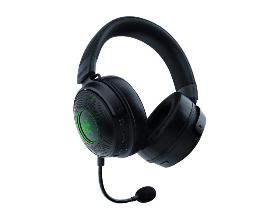 Razer KRAKEN V3 PRO - Wireless - Haptic Feedback - 7.1 RGB Gaming Headset – THX Audio