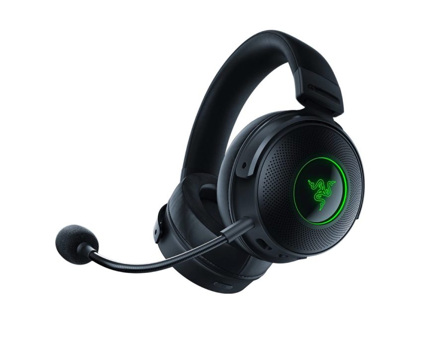 Razer KRAKEN V3 PRO - Wireless - Haptic Feedback - 7.1 RGB Gaming Headset – THX Audio