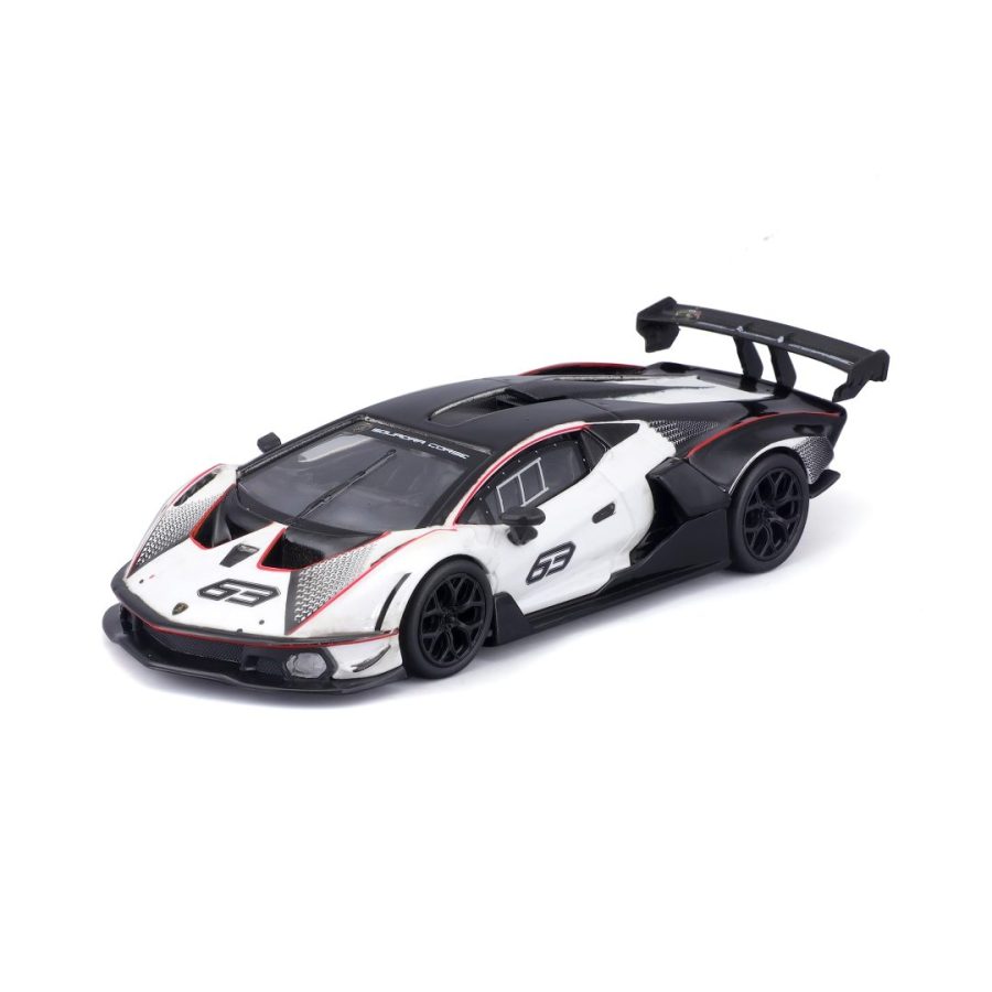 Bburago Lamborghini Essenza SCV12 W White/Black 1/24 (18/28023)