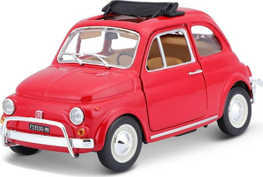 Bburago Fiat 500 L (1968) Κόκκινο 1/24 (18/22099)