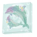 Diamond Dotz Box Χρωματιστές Ψηφίδες Dolphin Dance (DBX059)