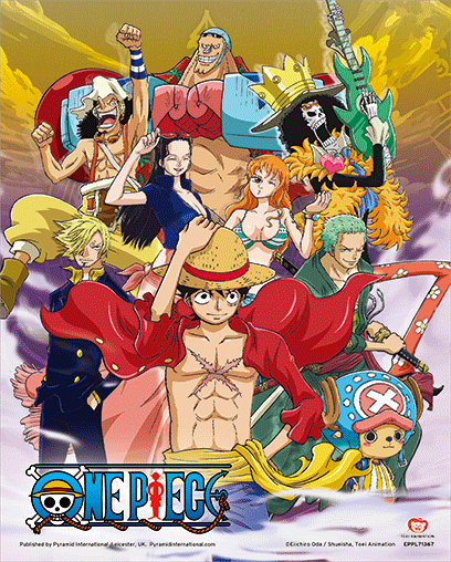 Pyramid ONE PIECE - Starw Hat Crew Victorya A - 3D Lenticular Poster 26x20cm (EPPL71367)