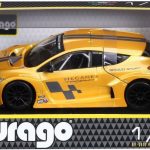 Bburago Renault Megane Trophy Κίτρινο 1/24 (18/22115)
