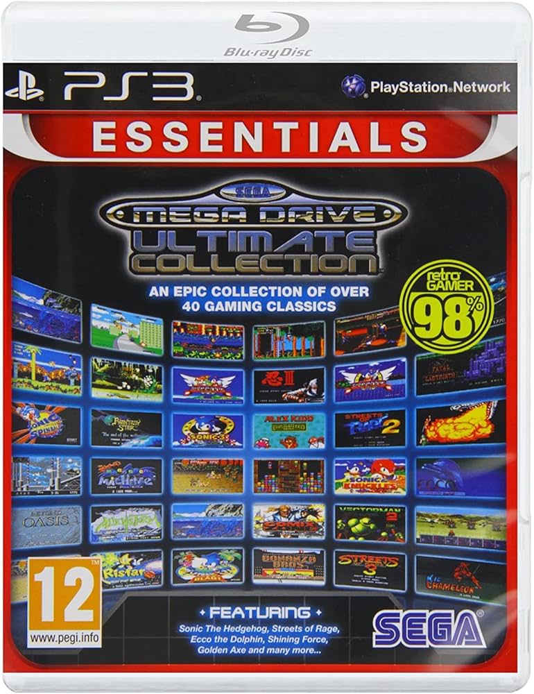 SEGA Mega drive Ultimate Collection PS3 (Essentials) NEW