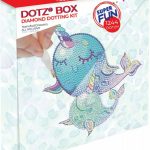 Diamond Dotz Box Χρωματιστές Ψηφίδες Narwhal Dreams (DBX008)