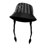 Karactermania WEDNESDAY Καπέλο με Κοτσίδες- Braid - Bucket Hat - 55 cm (06153)