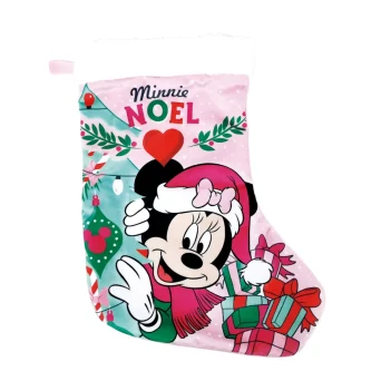 Disney Χριστουγιεννιάτικη Κάλτσα MINNIE - Santa Sock - 42 cm (WD14008)