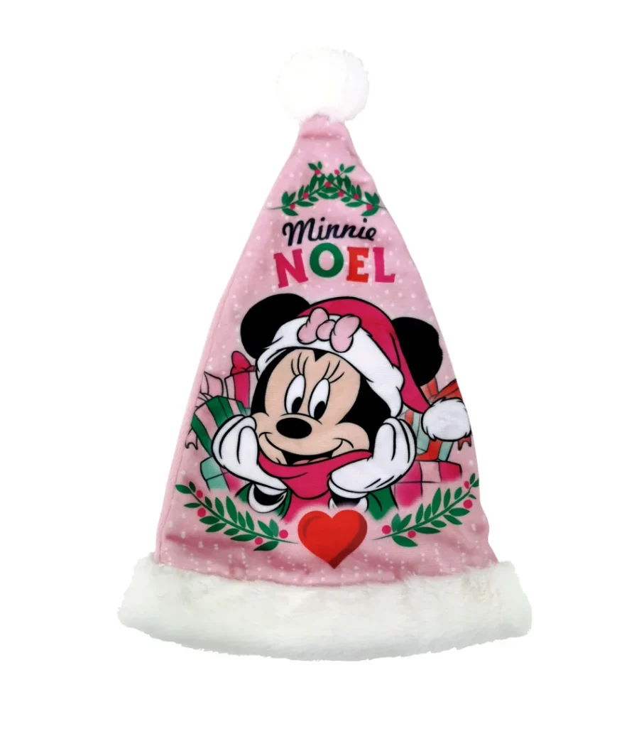 Disney Χριστουγιεννιάτικος Σκούφος Minnie - Santa Hat - 37 cm (WD14009)