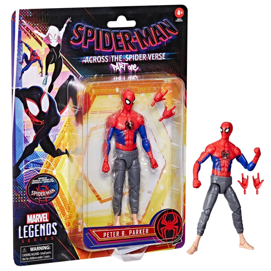 Hasbro SM : ACROSS THE SPIDER-VERSE - Peter B Parker -Fig. Marvel Legend 15cm (F38525X2)