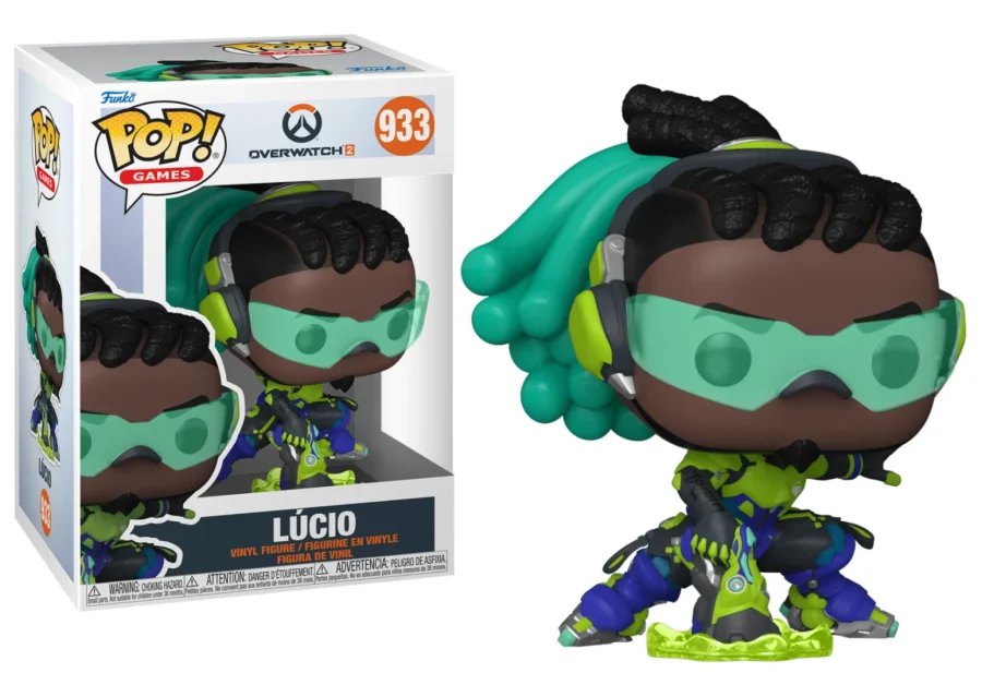 Funko Pop! Games: OVERWATCH 2 - Lucio #933 Figure