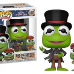 Funko Pop! Movies: Disney MUPPET XMAS 2023 - Kermit with Tiny Tim #1457 Figure