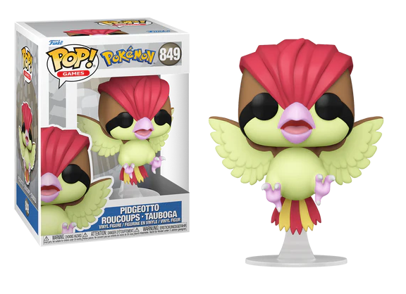 Funko Pop! Games: POKEMON - Pidgeotto #849 Figure