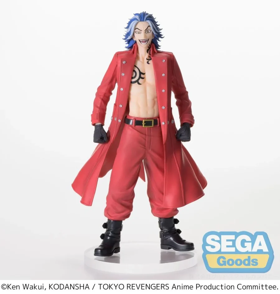 Sega Goods TOKYO REVENGERS - Taiju Shiba "Black Dragon" - Statue Luminasta 21cm (SEGA52624)