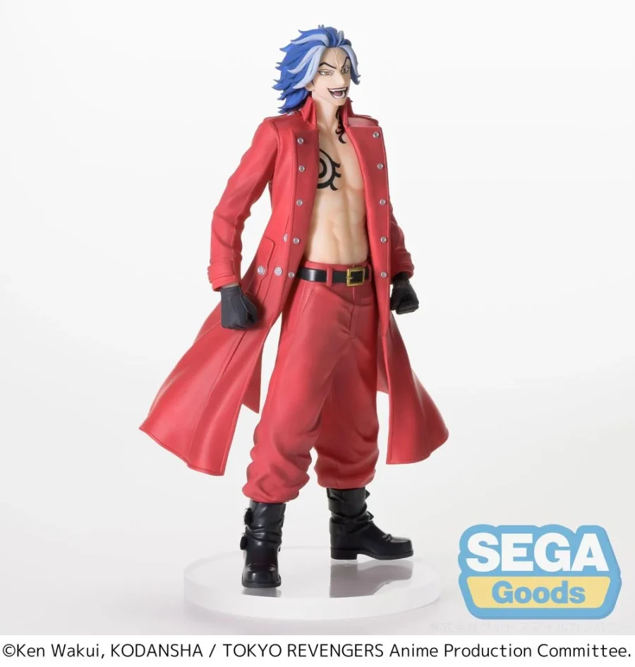 Sega Goods TOKYO REVENGERS - Taiju Shiba "Black Dragon" - Statue Luminasta 21cm (SEGA52624)