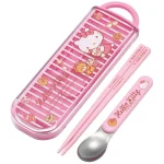 Benelic / Studio Ghibli HELLO KITTY Παιδικό Σετ Φαγητού (Κουτάλι, Chopsticks) - Sweety Pink