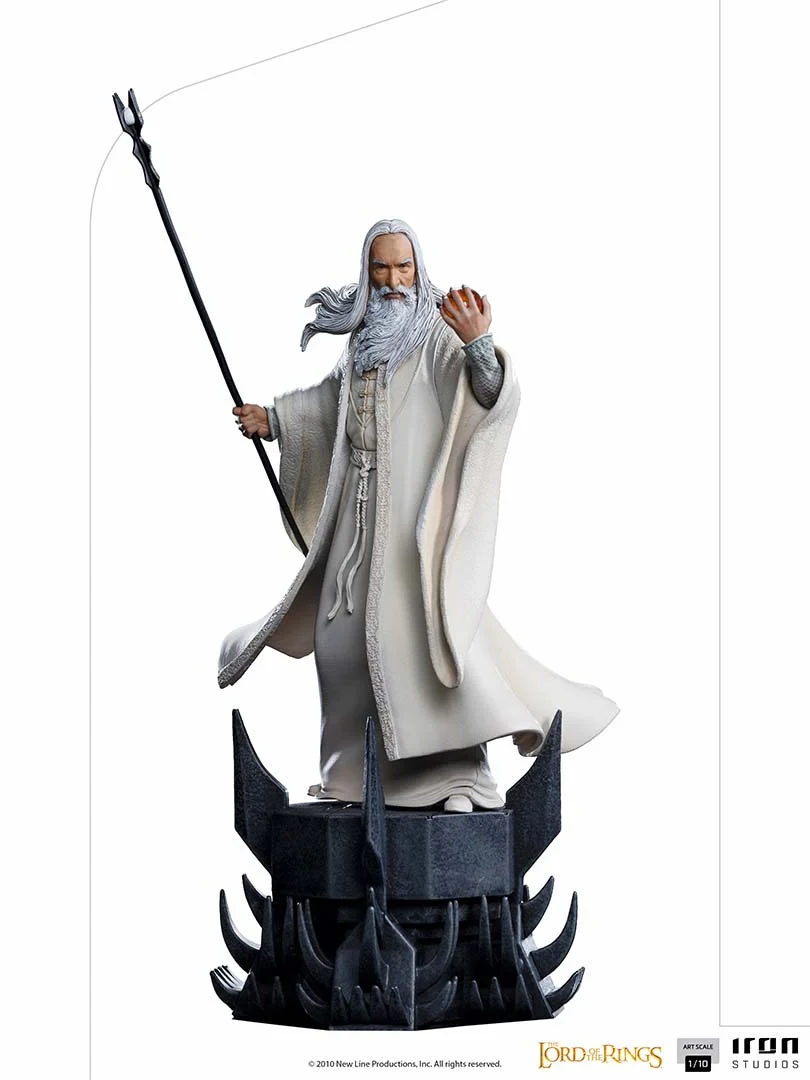 Iron Studios THE LORD OF THE RINGS - Saruman - Statuette BDS ArtScale 1/10 - 29cm