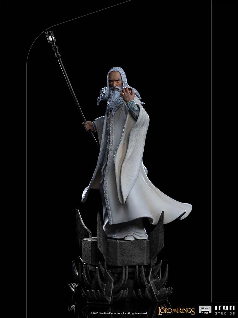 Iron Studios THE LORD OF THE RINGS - Saruman - Statuette BDS ArtScale 1/10 - 29cm