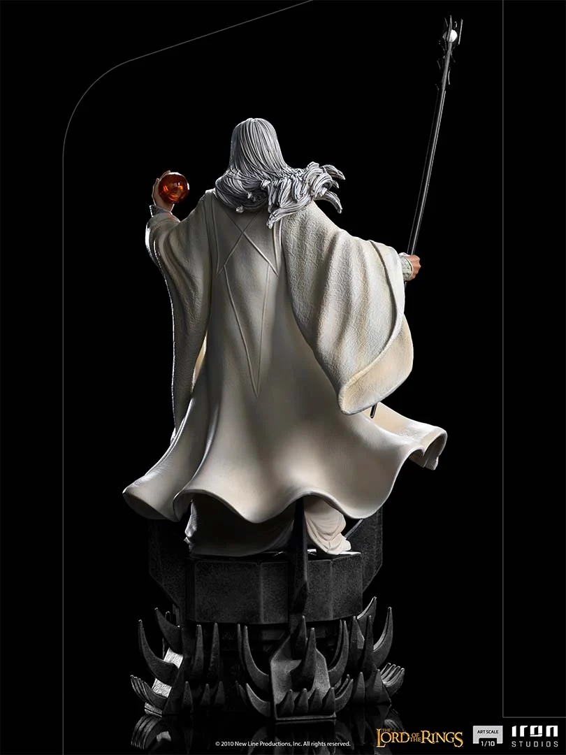 Iron Studios THE LORD OF THE RINGS - Saruman - Statuette BDS ArtScale 1/10 - 29cm