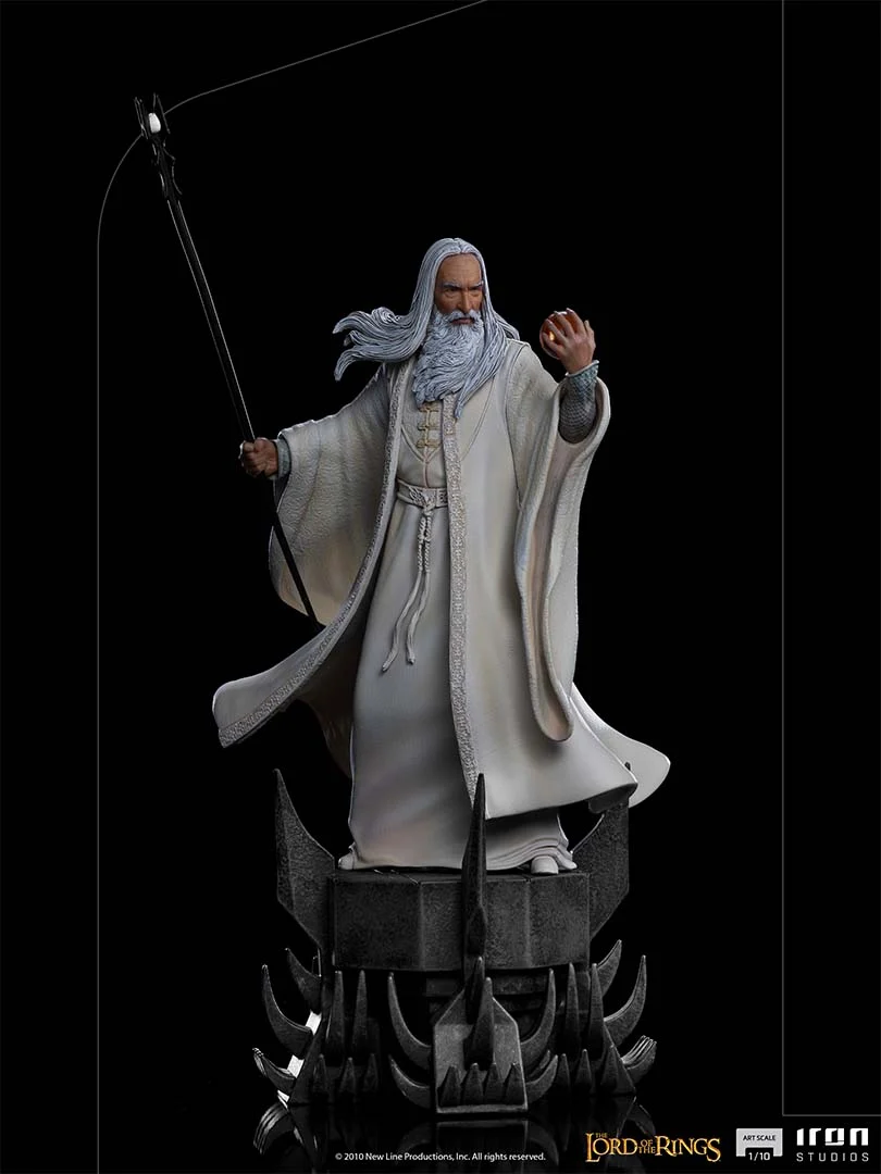 Iron Studios THE LORD OF THE RINGS - Saruman - Statuette BDS ArtScale 1/10 - 29cm