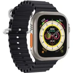 ΙΝΤΙΜΕ Smartwatch 8 Ultra, 1.91", IP67, Heart Rate, Ηχείο & Mic, Μαύρο (IT-058)