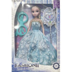 OEM Κούκλα Frozen 2 Elsa με Ραβδί και Γυαλιά Μπλέ 30cm