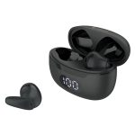 CELEBRAT Earphones με Θήκη Φόρτισης TWS-W34, True Wireless, Μαύρα (W34-BK)
