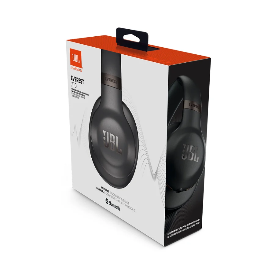 JBL Everest 710, On-Ear Bluetooth Headphones (Silver)