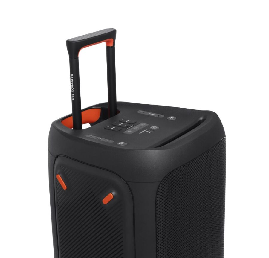 JBL Partybox 310, Portable Bluetooth Speaker ,Light Effect, Wheels, Μαύρο