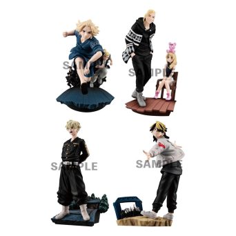 Megahouse Tokyo Revengers - Toman Heroic Scenes Vol. 2 - Statues Petitrama 8cm (1 Τεμαχιο-Τυχαια Επιλογη)