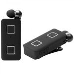 Cube Bluetooth Handsfree Ακουστικό Πέτου Με Δόνηση ART-K35, 10m, Μαύρο