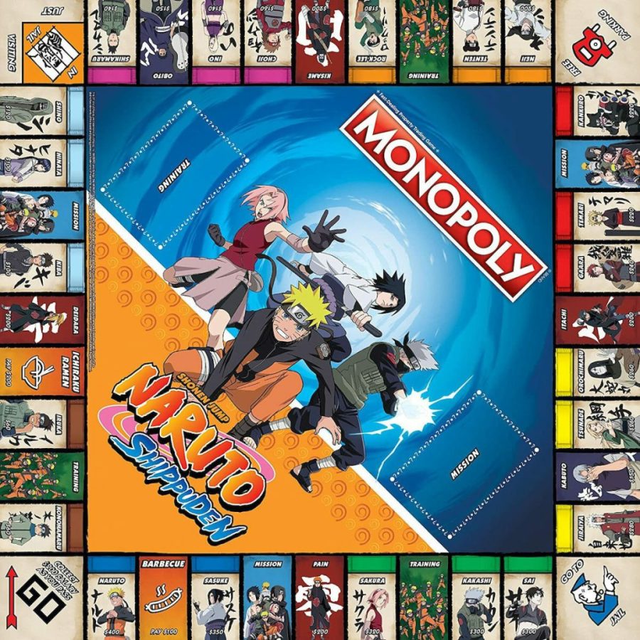 Winning Moves: Monopoly Naruto Board Game (WM00167-EN1)