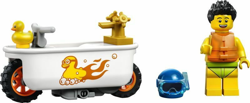 LEGO® City: Bathtub Stunt Bike (60333)