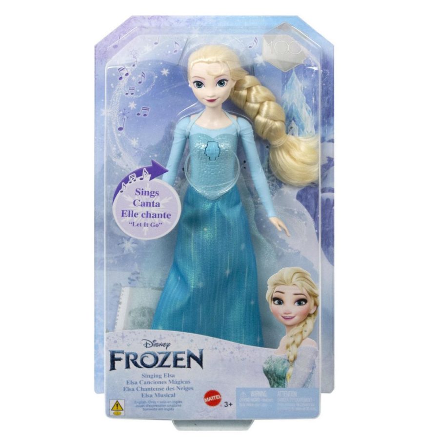 Mattel Disney Frozen - Έλσα που Τραγουδάει (Αγγλική Γλώσσα) (HLW55)