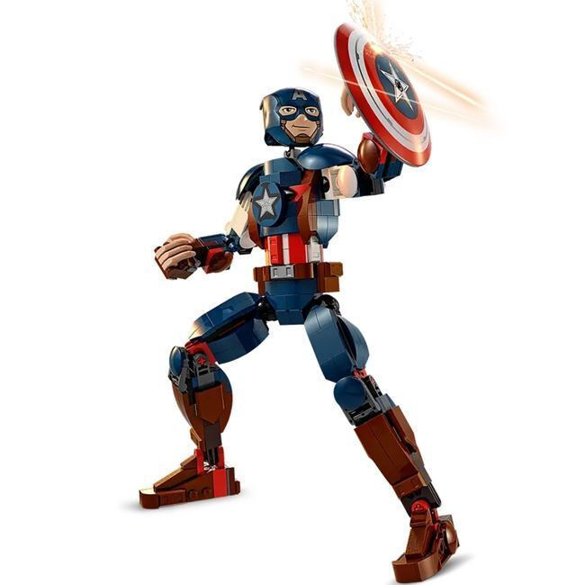 LEGO Marvel: Captain America Construction Figure (76258)