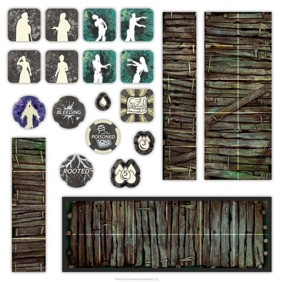 WizKids D&D Dungeons & Dragons ONSLAUGHT: Frogmire Coven - Maps & Monsters Expansion (WIZ89722)