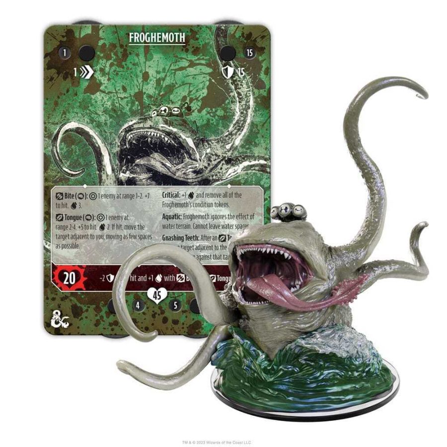 WizKids D&D Dungeons & Dragons ONSLAUGHT: Frogmire Coven - Maps & Monsters Expansion (WIZ89722)