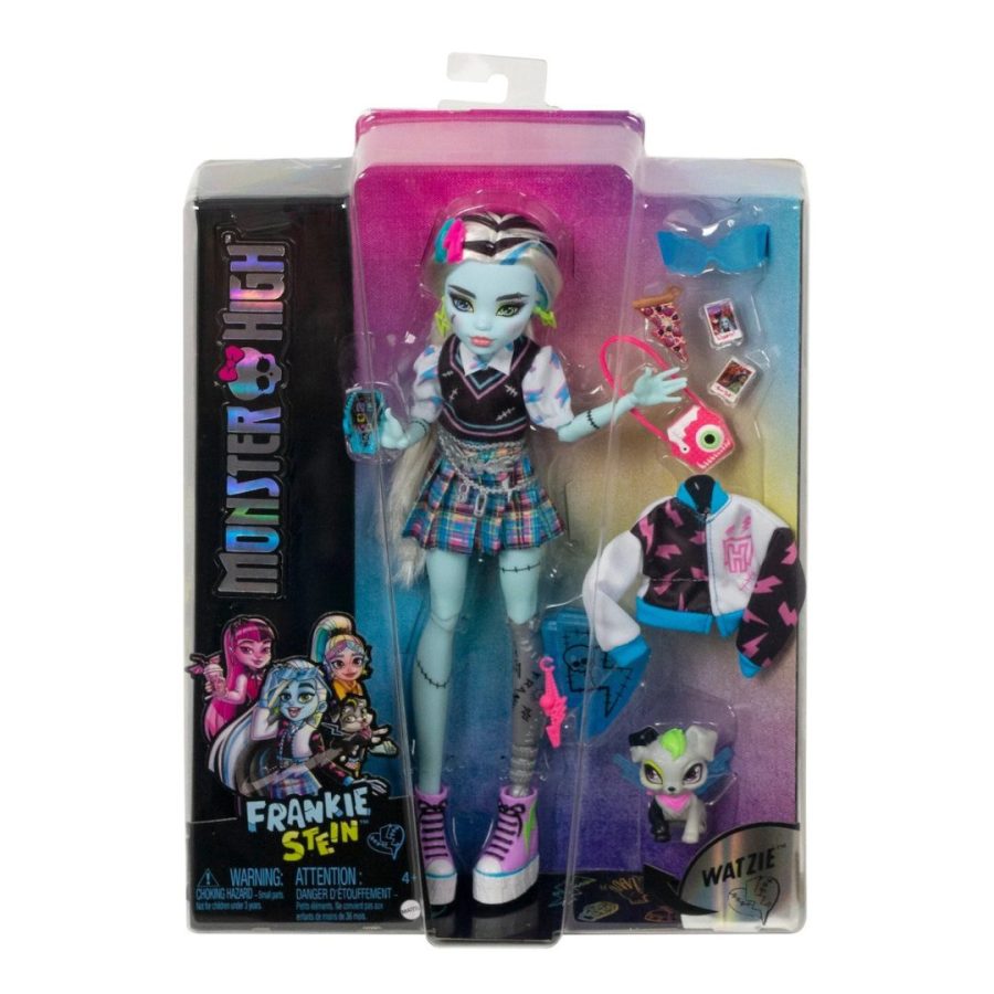 Mattel Monster High: Watzie - Frankie Stein Doll (HHK53) Διαφορα Σχεδια