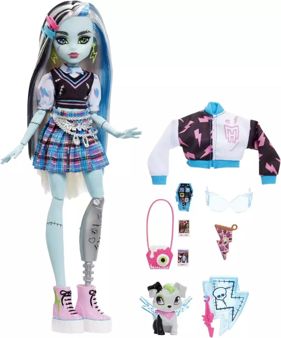 Mattel Monster High: Watzie - Frankie Stein Doll (HHK53) Διαφορα Σχεδια