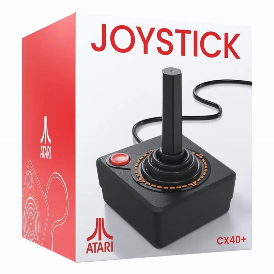 Atari 2600+ CX40 Joystick (Compatible with Atari 2600+, 2600 and 7800)