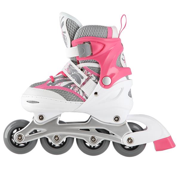 Αυξομειούμενα Πατίνια Roller NA 10602A INLINE SKATES NILS EXTREME ΡΟΖ-MEDIUM(35-38)