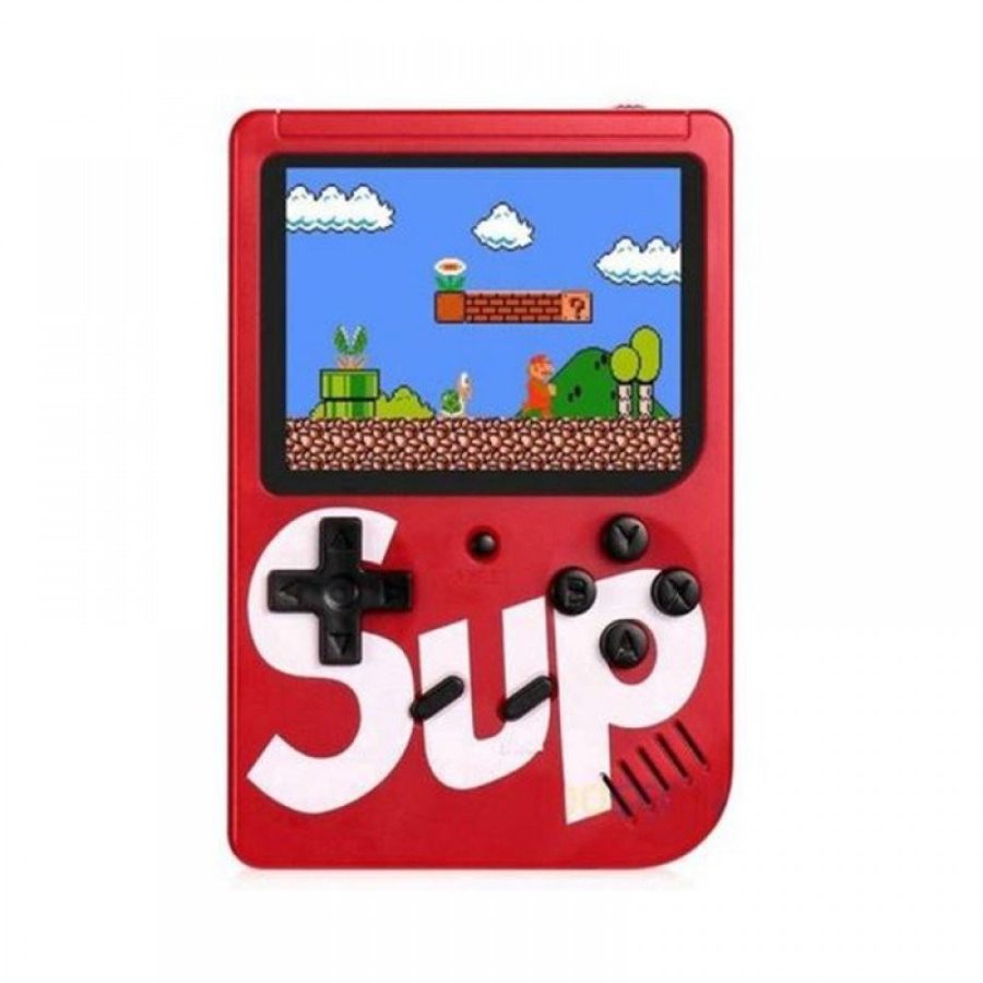 OEM Ηλεκτρονική Παιδική Κονσόλα Χειρός Sup Game Box 1 Plus για 6+ Ετών Κόκκινη