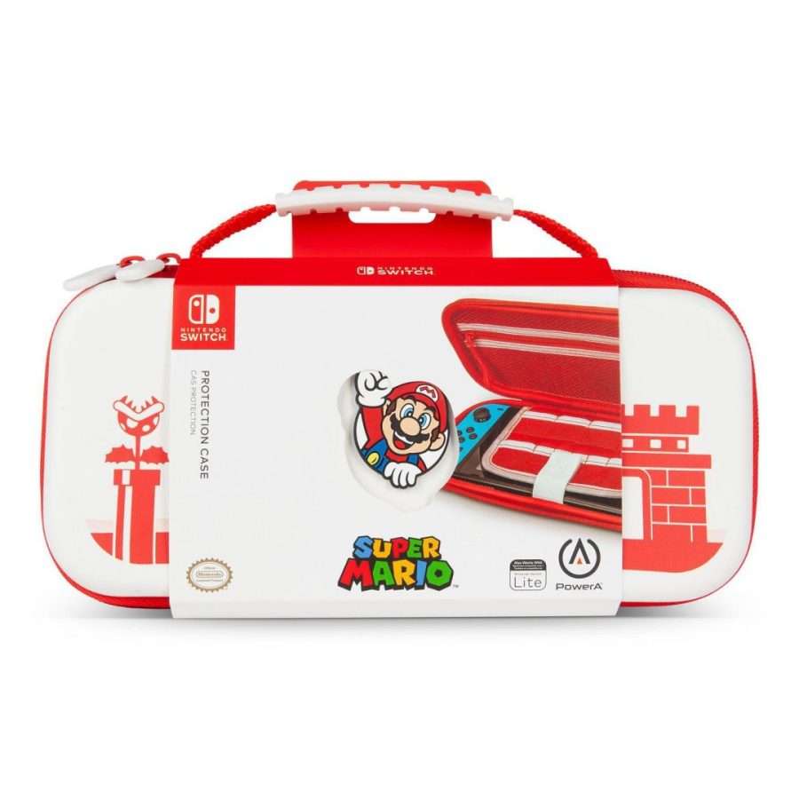 PowerA Universal Protection Case Mario WM for Nintendo Switch Red/White