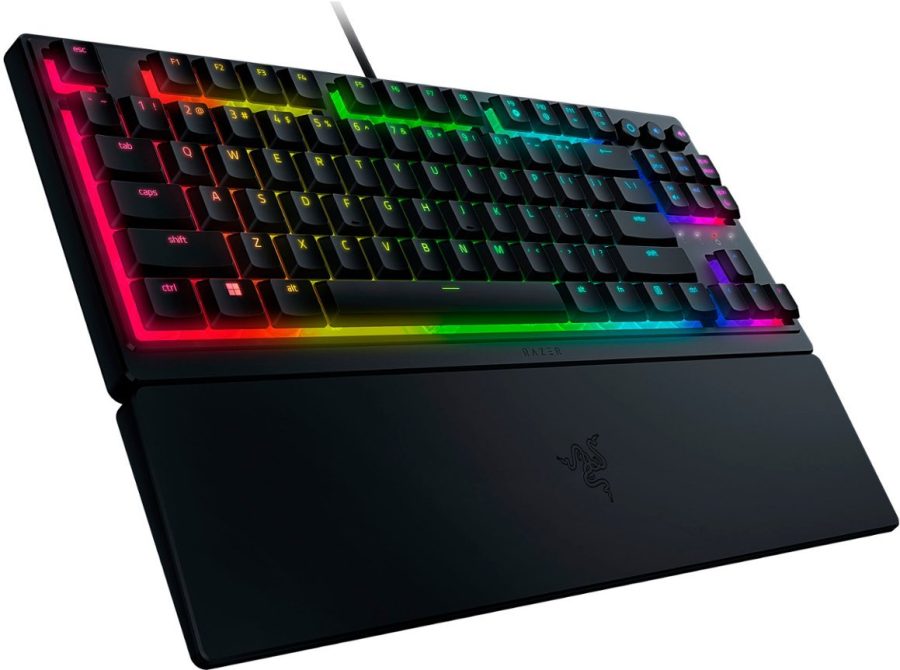RAZER ORNATA V3 TENKEYLESS – Mecha Membrane Gaming Keyboard – Low Profile – UV Coated Keycaps – GR