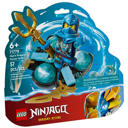 LEGO NINJAGO: Nya’s Dragon Power Spinjitzu Drift (71778)