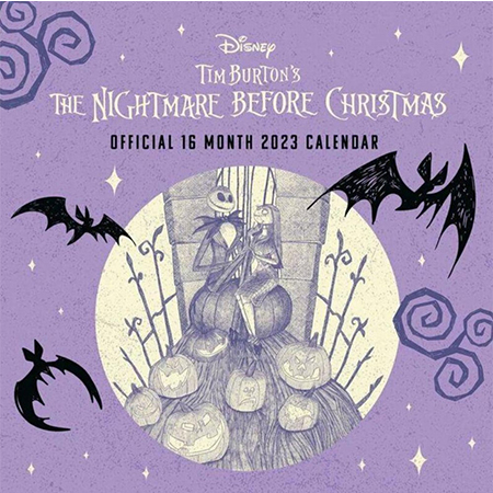 Pyramid Επιτοίχιο Ημερολόγιο 2023 - Nightmare Before Christmas Calendar
