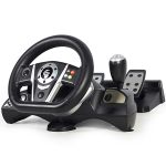 Gembird Vibration Racing Wheel With Pedals με 270° Περιστροφής (PC/PS3/PS4/SWITCH)