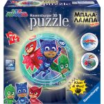 Ravensburger 3D Puzzle Night Light 72 Pcs PJ MASKS